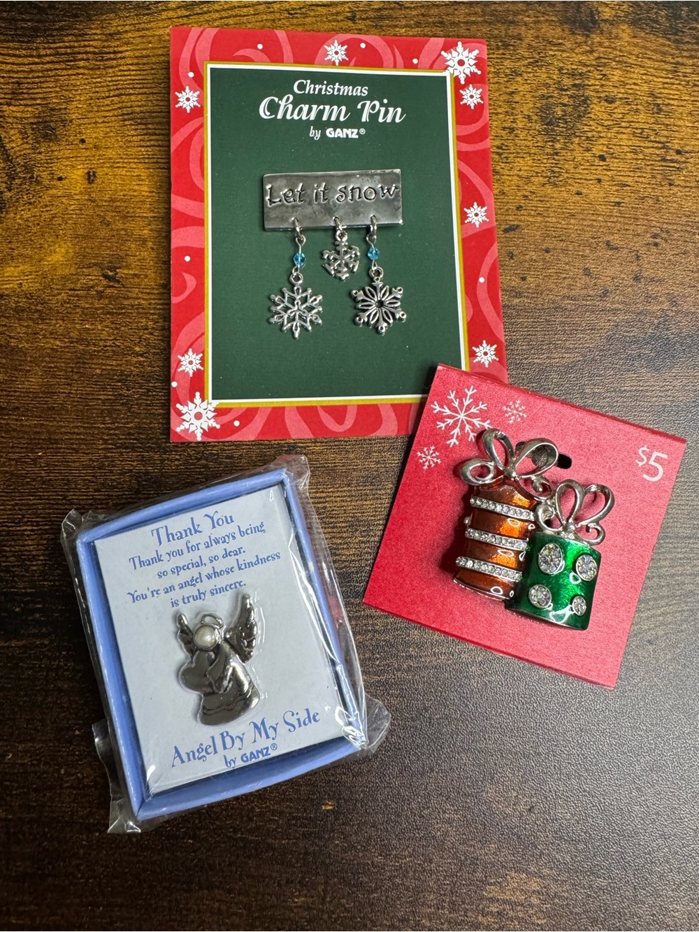 Retro/Vintage Christmas Pin Brooch Bundle